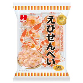 ひざつき製菓 えびせんべい 14枚×12袋