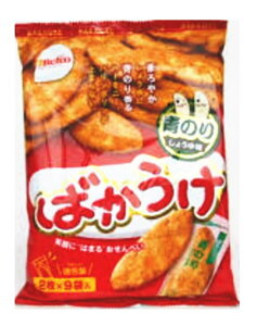 栗山米菓 ばかうけ 青のり18枚(2枚×9袋)×12袋