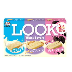 不二家 ルック ホワイトラバース43g×10個