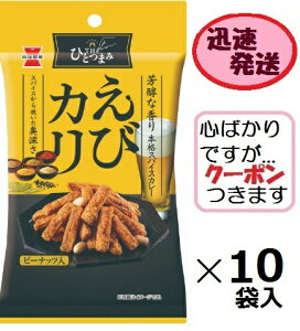岩塚製菓 THEひとつまみえびカリ(小袋) 40g×10袋入 海老カレー エビカリ カレーせんべい おつまみ【心ばかりですが…クーポンつきます☆】