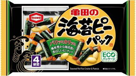 【心ばかりですが…クーポンつきます☆】亀田製菓 海苔ピーパック 85g×12袋入 お菓子 箱買い