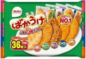 【心ばかりですが…クーポンつきます☆】栗山米菓 ばかうけアソート 36枚×10袋入 米菓 まとめ買い