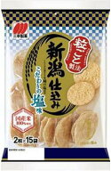 三幸製菓 新潟仕込み塩味 30枚(2枚×15小袋)×12袋入 米菓 まとめ買い うすやき煎餅【心ばかりですが…ク…