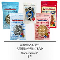 岡商店　選べて嬉しい3袋セット　小さめの食べる煮干し40g＋小さめの食べるえび25g＋小さめの食べるきび…