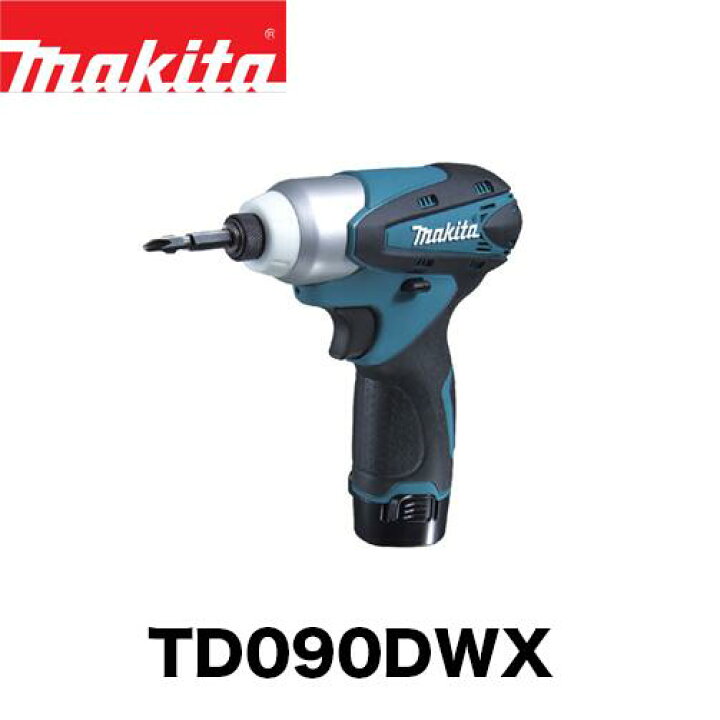 楽天市場】マキタ makita TD090DWX 10.8V 充電式インパクトドライバ 