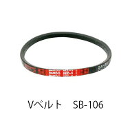 【在庫処分特価！！傷・汚れあり】BANDO Vベルト レッドSII SB106/107