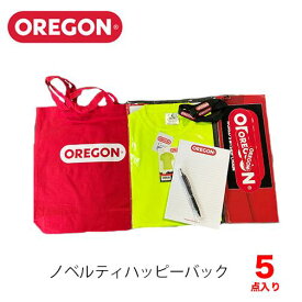 【新商品】OREGON オレゴン ノベルティハッピーバック 5点セット トートバック Tシャツ 福袋　初売り