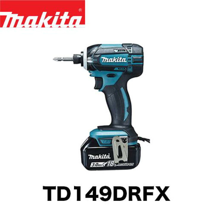 楽天市場】makita マキタ TD149DRFX 充電式インパクトドライバ 