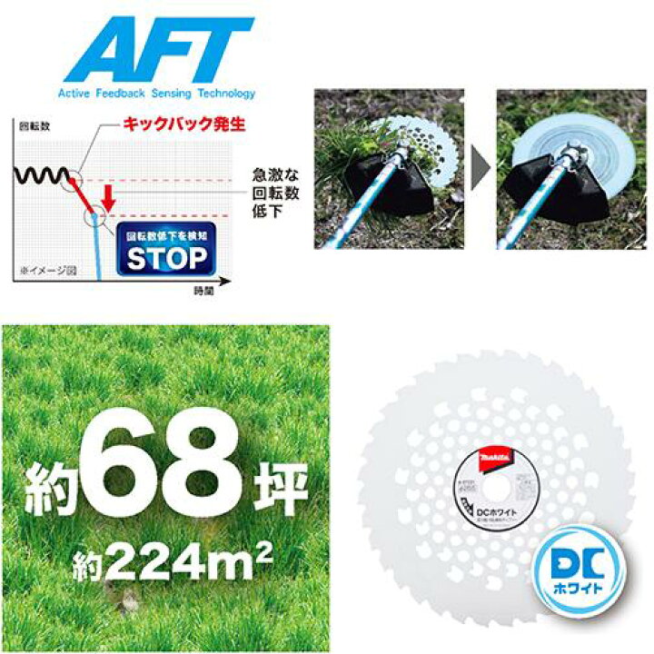 楽天市場】makita マキタ MUR005GZ 充電式草刈機 Uハンドル (本体のみ 