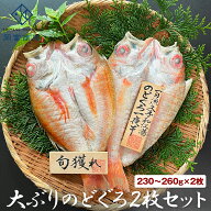 【 送料無料】大ぶりのどぐろ2枚セット（230g×2枚）ノドグロ のどぐろ 干物 母の日 父の日 ギフト アカ…