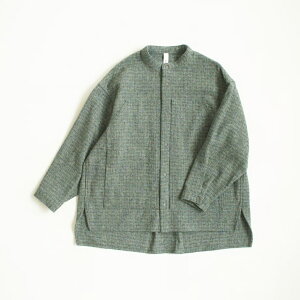 cotton tweed pocket shirt[MS29-1815a]/ mounten(�}�E���e��)