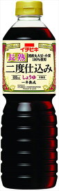 送料無料 イチビキ 二度仕込みしょうゆ 800ml ×8本