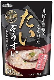 送料無料 テーブルランド 具材と旨味にこだわった たいぞうすい 250g×48個