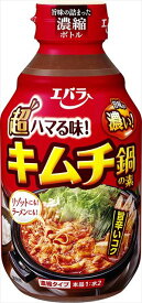 送料無料 エバラ キムチ鍋の素 300ml×6本