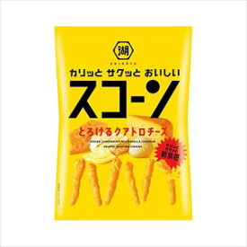 送料無料　湖池屋 スコーン とろけるクアトロチーズ 78g×36個