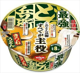 送料無料　日清食品 日清の最強どん兵衛 きつねうどん 93g×24個