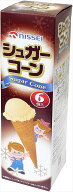 送料無料 日世 シュガーコーン (6個入り)×6個