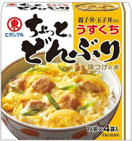 送料無料 ヒガシマル醤油 ちょっとどんぶり うすくち(4P)×60個