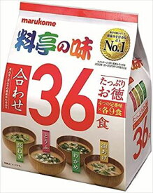 送料無料 マルコメ たっぷりお徳料亭の味 36食入×24個