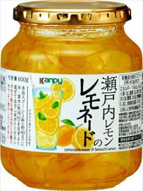 送料無料 カンピー 瀬戸内レモンのレモネード 600g×6個