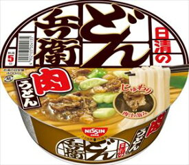 送料無料 日清食品 どん兵衛 肉うどん 87g×12個