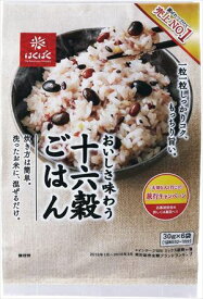送料無料 はくばく おいしさ味わう十六穀ごはん 180g(30g×6袋)×6個