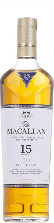 楽天市場】ザ・マッカランダブルカスク 43度 15年 700ml（箱付き）×2本 