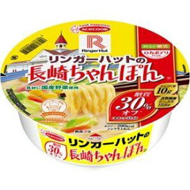 送料無料 エ－スコック リンガーハット長崎ちゃんぽんロカボ 85g×12個