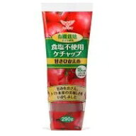 送料無料 ハグルマ 食塩不使用ケチャップ 290g×5本
