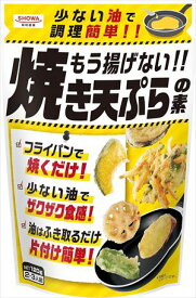 送料無料 昭和産業 もう揚げない!焼き天ぷらの素 120g×5袋 ネコポス