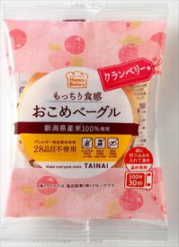 送料無料 TAINAI おこめベーグル クランベリー(1個)×10個