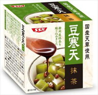 送料無料 SSK 国産天草使用 抹茶豆寒天 230g×24個