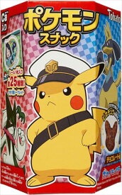 送料無料 東鳩 ポケモンスナック　チョコレート味 23g×6個