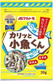 送料無料 マルトモ カリッと小魚くん 30g×10袋