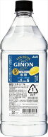 アサヒ GINON レモン 40度 ペット 1800ml×6本