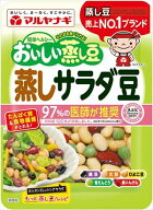 送料無料 マルヤナギ小倉屋 蒸しサラダ豆 70g×24個