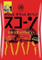 送料無料 湖池屋 スコーンやみつきバーベキュー 73g×12個