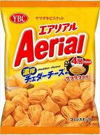 送料無料 ヤマザキビスケット エアリアル濃厚チェダーチーズ味 65g×12個
