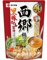 送料無料 ヤマキ 西郷鍋つゆ 黒豚だし醤油 700g×12袋