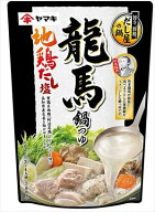 送料無料 ヤマキ 龍馬鍋つゆ 地鶏だし塩 700g×24袋
