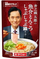 送料無料 ダイショー 孤独のグルメ 井之頭五郎の魚介とんこつしゃぶしゃぶ鍋スープ 700g×10袋