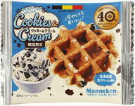送料無料 マネケン クッキー＆クリームワッフル 1個入×30個