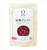 送料無料 遠藤製餡 en 有機ぜんざい 180g×10袋