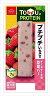 送料無料 アサヒコ プチプチいちごのチーズケーキ味豆腐バー(1本)×6本クール