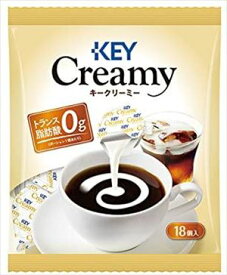 送料無料 キーコーヒー クリーミーポーション (4.5ml×18P)×20袋
