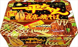 送料無料 明星 一平ちゃん夜店の焼そば 135g×12個