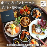 まごころギフトセット 9種類×1パック ( 送料無料 詰め合わせ おかわり おかず 冷凍おかず セット おかず…