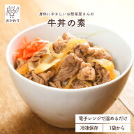牛丼の素 ( ぎゅうどん 冷凍食品 冷凍おかず おかず セット お惣菜 食品 惣菜 冷凍 牛丼 丼ぶり 和食 国…