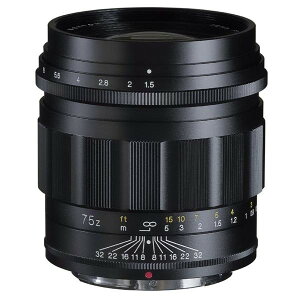 NOKTON 75mm F1.5 Aspherical Z マウント【新品・メーカー保証書付】【店名:アサノカメラ】