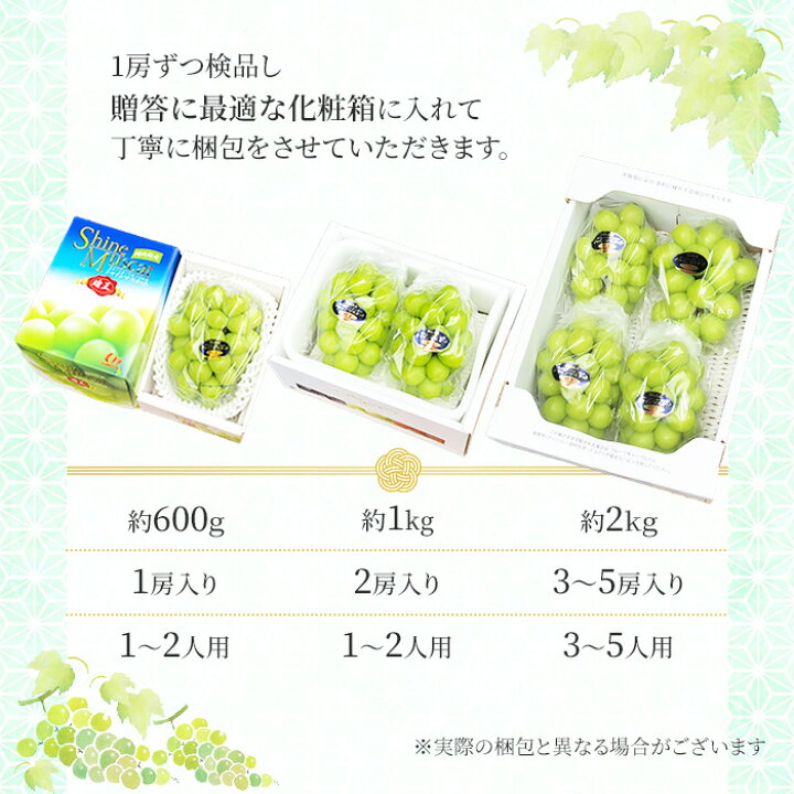 楽天市場】敬老の日 送料無料 岡山産 シャインマスカット晴王 2キロ 訳 